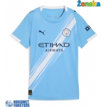 Manchester City Tijjani Reijnders #4 Domaci Dres za Ženska 2025-26 Kratak Rukav